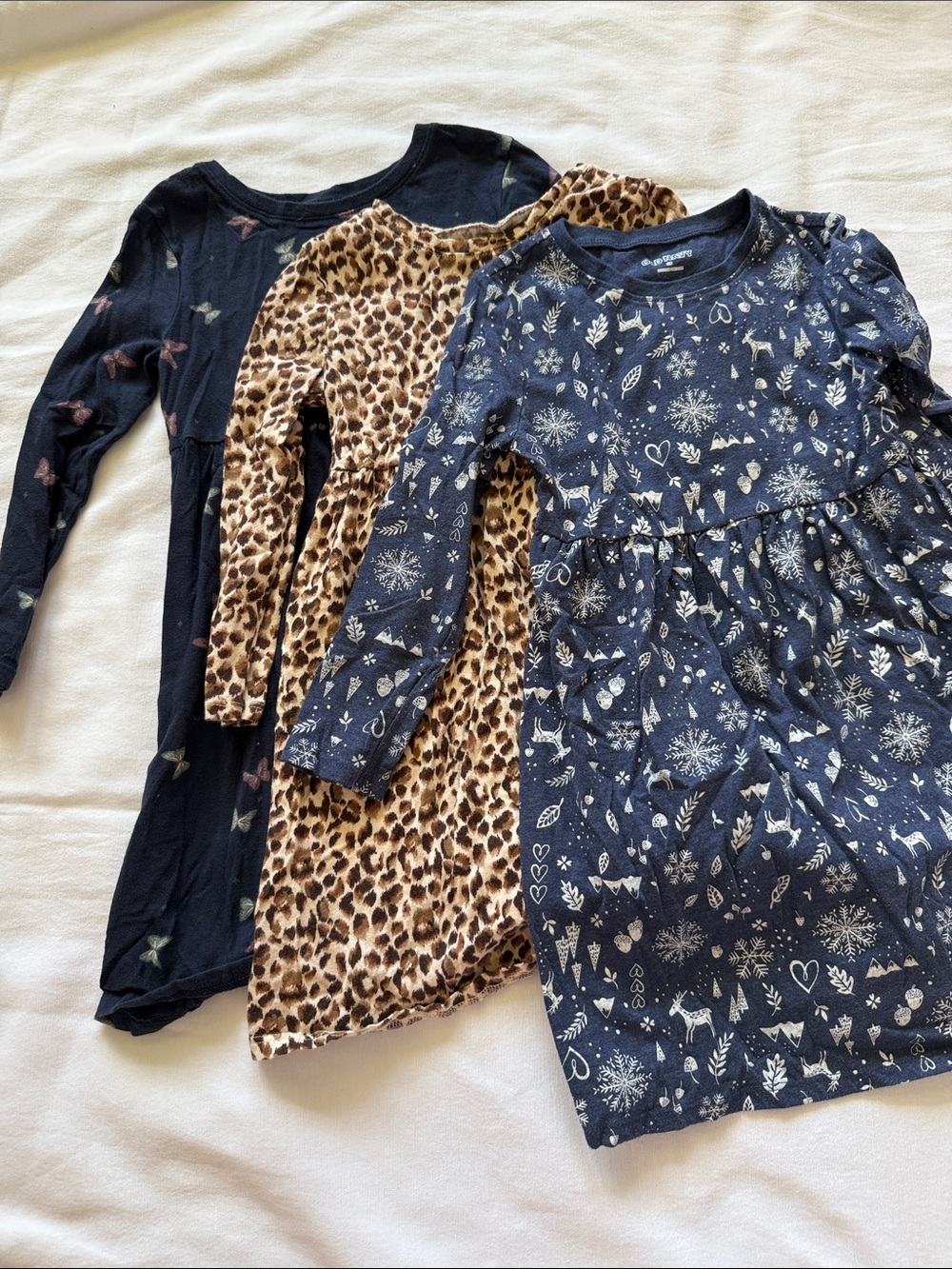 Lot of 3 Old Navy Cotton Dresses